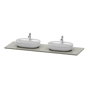 Duravit: Luv: Variable Console For #37960 2-Cut Outs And 1 Tap Hole, Grey #LU9467B3333