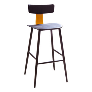 High Bar Chair; H75cm, Black