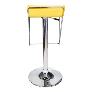 Adjustable and Swivel Bar Stool, Yellow