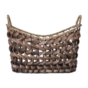 DOMUS:Oval Willow Basket: 45x27x20cm: Large #CB160043