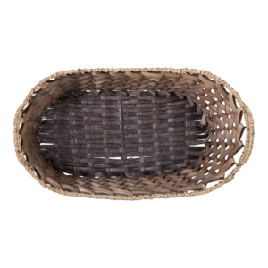 DOMUS:Oval Willow Basket: 45x27x20cm: Large #CB160043