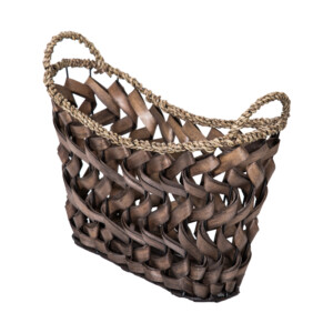 DOMUS:Oval Willow Basket: 33x13x17cm: Small #CB160043