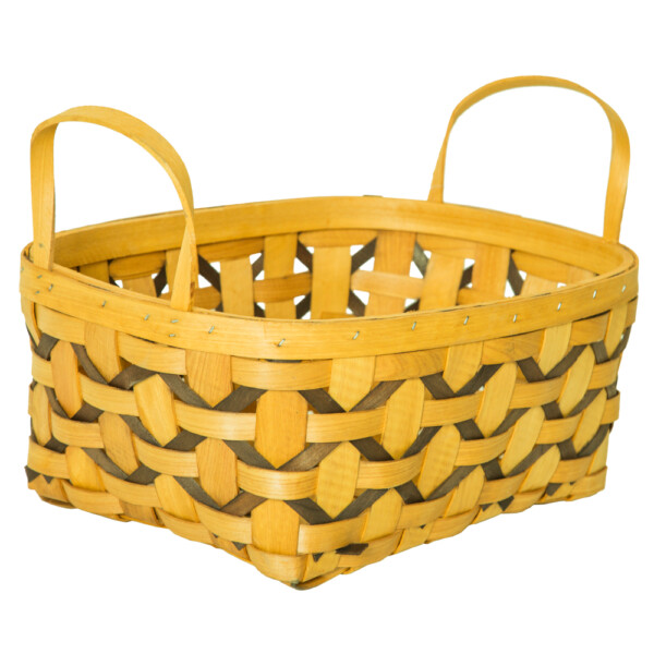 DOMUS:Oval Willow Basket: 35.5x28x14cm: Large #CB160073