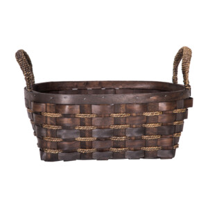 DOMUS:Oval Willow Basket: 36x30x15cm: Large #CB160097