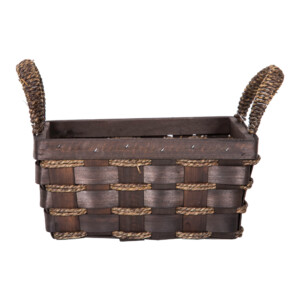 DOMUS:Rectangle Willow Basket: 24x16x11cm: Small #CB160098