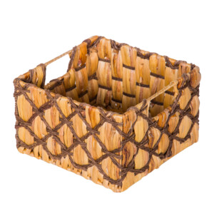 DOMUS: Square Willow Basket: 24x24x15cm: Small #CB160678