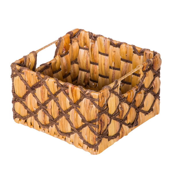 DOMUS: Square Willow Basket: 24x24x15cm: Small #CB160678