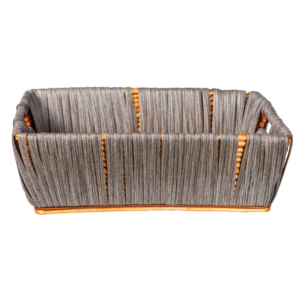 Domus: Rectangle Willow Basket: (47x36x16)cm: Large