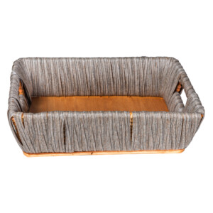 Domus: Rectangle Willow Basket: (34x24x10)cm: Small