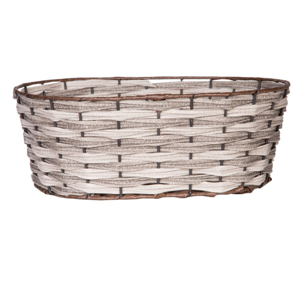 DOMUS:Oval Willow Basket: 40x30x15cm: Medium #CB180313