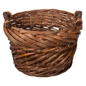 Domus: Round Willow Basket: (28x19)cm: Small