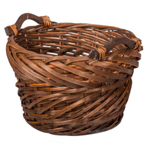 Domus: Round Willow Basket: (28x19)cm: Small