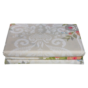 King Bed Sheet Set: 3pc, Printed/Lucia, Floral