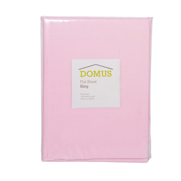 DOMUS : Flat King Bed Sheet, 270x260cm PC144-D