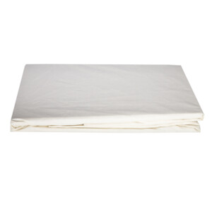 Domus: Polycotton Fitted Twin Bed Sheet: 144, (120x200)cm