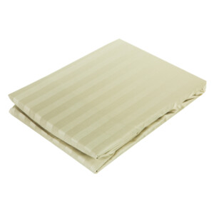 DOMUS: Fitted Twin Bed Sheet: 1pc, CST-2.0 Striped 120x200+33cm