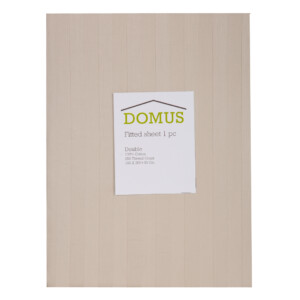 DOMUS: Fitted Double Bed Sheet: 1pc, CST-2.0 Striped 150x200cm