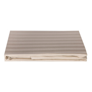 DOMUS: Fitted Double Bed Sheet: 1pc, CST-2.0 Striped 150x200cm