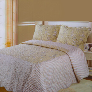 King Printed Summer Bed Spread Set: 3pcs