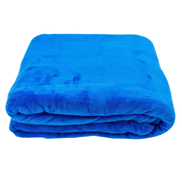 KINGS: Luxury S/Soft Plain Fleece Throw Blanket 326; 152x203cm