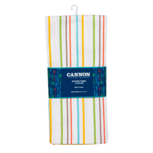 Cannon: Kitchen Towel-3pcs: Square: (45x70)cm, Yellow
