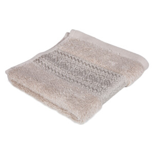FieldCrest: Arabes Face Towel: (33x33)cm, Beige