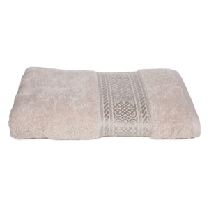 Arabes Beach Towel: (81x163)cm, Beige