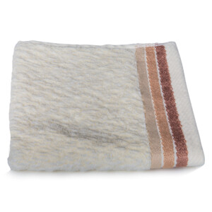 Face Towel, Slubs Design: (33x33)cm, Beige
