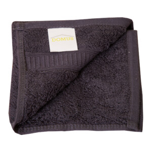 Domus 2: Face Towel: 600 GSM, (33x33)cm, Dark Grey
