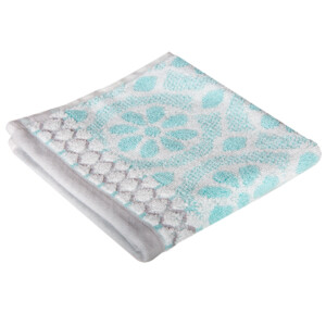 Daisy Face Towel: (33x33)cm, Mint