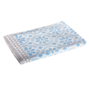 Daisy Hand Towel: (41x66)cm, Blue