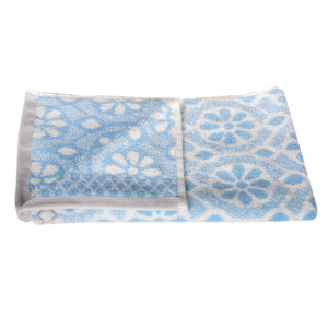 Daisy Hand Towel: (41x66)cm, Blue