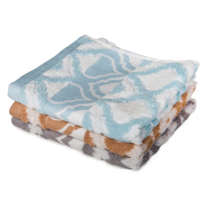 Hive Face Towel: (33x33)cm, Mint