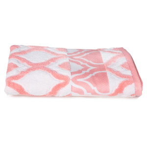 Hive Bath Towel (70x140)cm, Pink