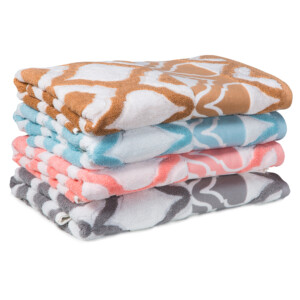 Hive Bath Towel (70x140)cm, Pink