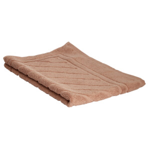 Liner Towel Rug; (43x71)cm, Brown