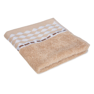 Cannon: Face Towel: Puzzle Design; (33x33)cm, Beige