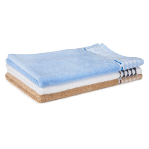 Hand Towel, Puzzle Design (41x66)cm, Blue