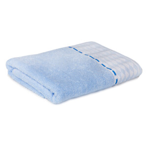 Bath Towel, Puzzle Design (70x140)cm, Blue