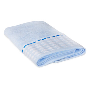 Bath Towel, Puzzle Design (70x140)cm, Blue