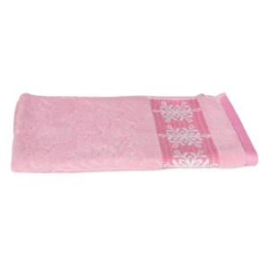 Flake Hand Towel: (41x66)cm, Tea Rose