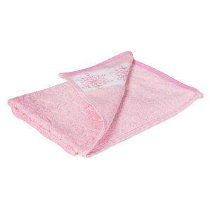 Flake Hand Towel: (41x66)cm, Tea Rose