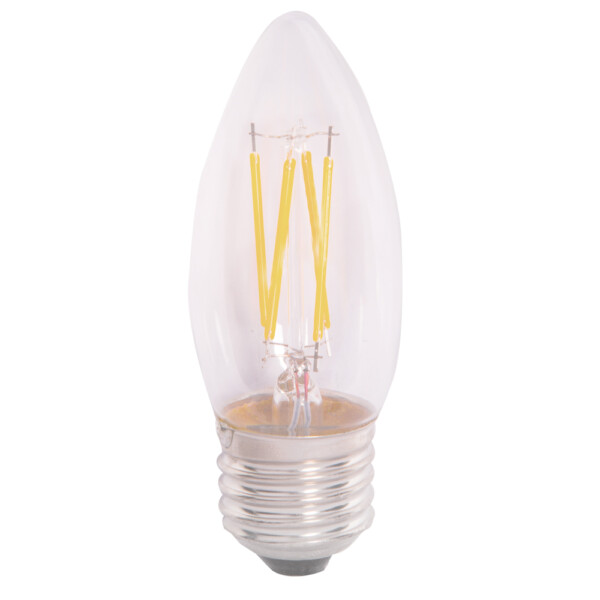Domus: Candle LED Bulb E27*4W; 175-265(V), Warm White