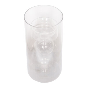Domus: Glass Candle Holder: 15.5x7.5cm Ref.YQR6470-1