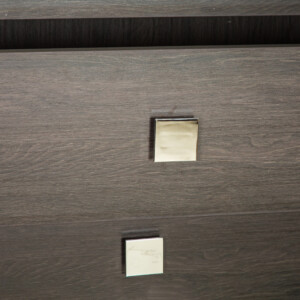 Wooden Chest: (80x46.5x124.5)cm, Black Oak