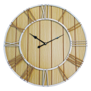 Round Wall Clock: Diameter, 60cm