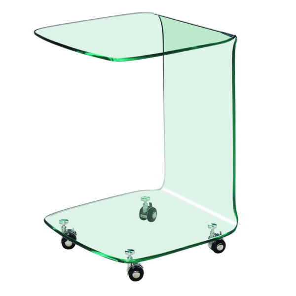 Coffee Table: Glass Top, 45x45x60cm #CTCZ-202