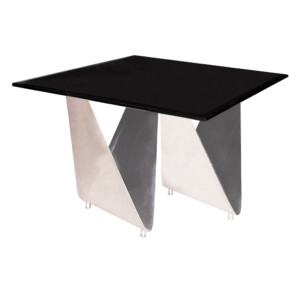 OneTouch: Side Table: Glass Top, 65x65x50cm #1050