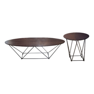 Coffee Table (1.2M) #M19A + Side Table (0.45M) #M19B