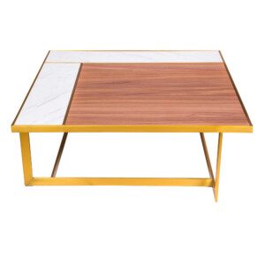 HOBANG: Coffee Table-Ceramic Top: 1000x1000x370mm #320E